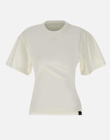 T-shirt   in cotone 125JTS168JS0107 0001 COURREGES 