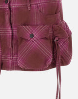 Mini skirt in cotone e lana 251WCR00136 CCC115AA114 THE ATTICO 