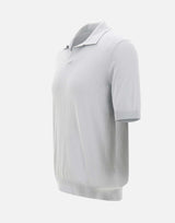 Polo skipper in cotone egiziano 57186 18170050 GRAN SASSO 