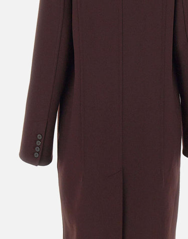 Cappotto lungo in lana e cashmere 1326WCT007364C ACAI VICTORIA BECKHAM 