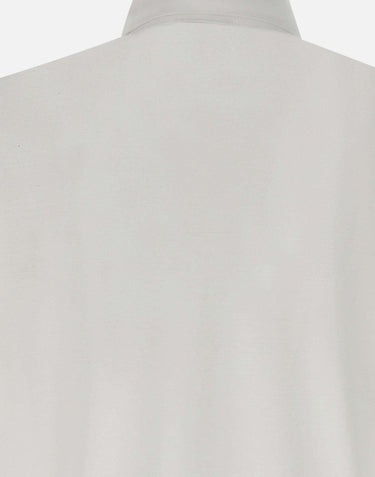 Polo in crepe di cotone DK87115 BIANCO DIKTAT 