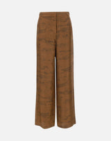 Pantalone in seta stampata 2616131101600 004 MAX MARA STUDIO 