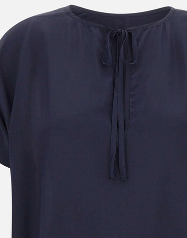 Blusa in misto viscosa e seta SP5NT025 3000 KAOS 