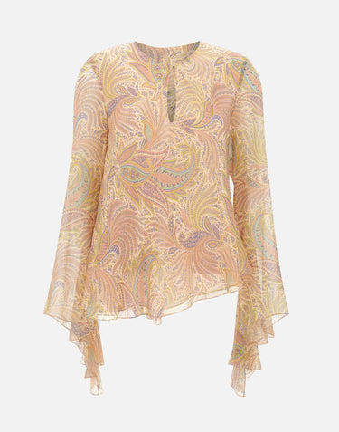 Blusa in seta WRJA0095 99SA1G4X0804 ETRO 
