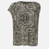T-shirt in viscosa a fantasia 2007Z000056N 043 ELENA MIRO' 