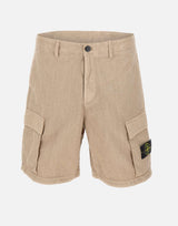 Bermuda in nylon Panama dall'aspetto naturale L100001S0069 V009A STONE ISLAND 