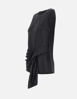 Top drappeggiato "Fonda" FONDA BLACK LOULOU DE SAISON 