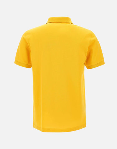 "Print under collar polo shirt" A35115 23 SUN68 