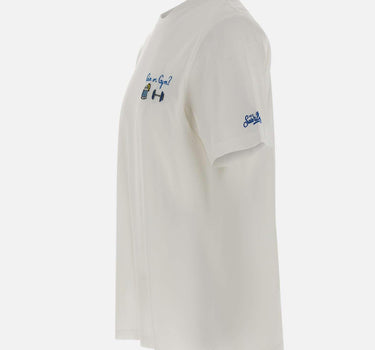 T-shirt "Gin or Gym" POT0001 04335L MC2 SAINT BARTH 