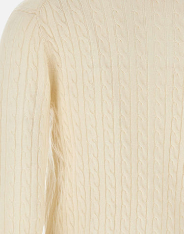"Roundneck cardigan Cable" K45248 31 SUN68 