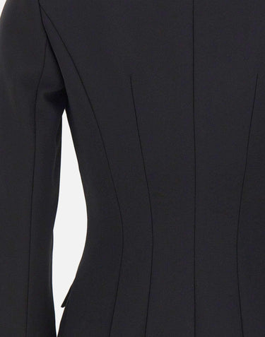 Blazer con placche logo GI26866E2 110 ELISABETTA FRANCHI 