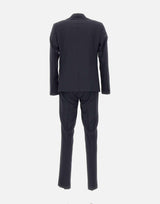 Abito gessato in lana vergine U5001 A562350 UNGARO 