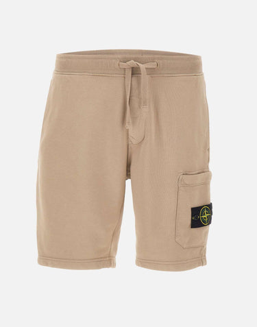 Bemuda in felpa di cotone biologico 6200011S0051 V009A STONE ISLAND 