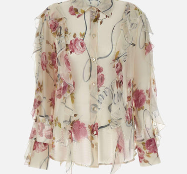Camicia in seta 2C351A F7141 BLUMARINE 