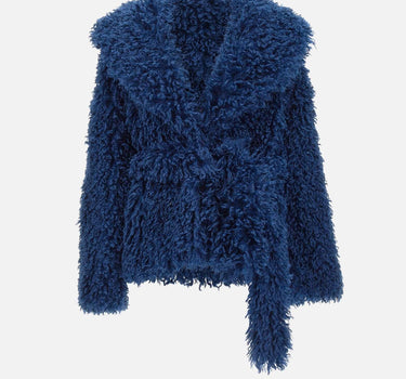 "Faux Fur Belted Jacket" 114647 1587 ROTATE BIRGER CHRISTENSEN 