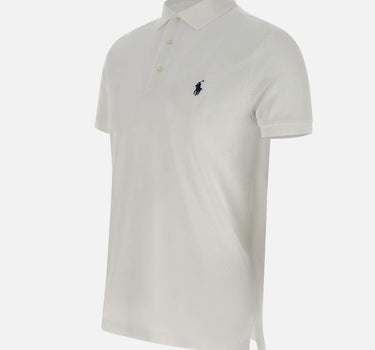 Polo "Mac" in cotone piquet 710941439 002 POLO RALPH LAUREN 