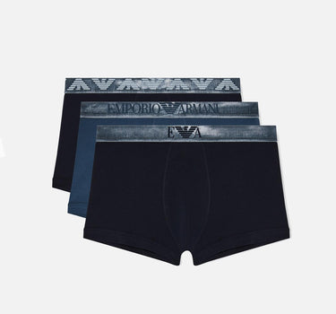 Set tre pack boxer in cotone stretch EM000259 AF18886MB396 EMPORIO ARMANI 