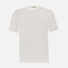 T-shirt "Jerlux" in cotone supima TSMC JERLUX001 FILIPPO DE LAURENTIIS 
