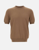 Maglia in cotone a maniche corte 57136 21810168 GRAN SASSO 