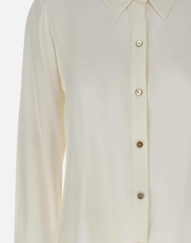 Camicia in misto seta V126113127 101OWH VINCE. 