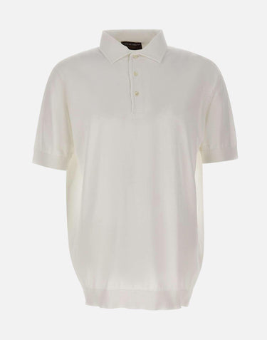 Polo in cotone crêpe PL1MCPAR CR14R001 FILIPPO DE LAURENTIIS 