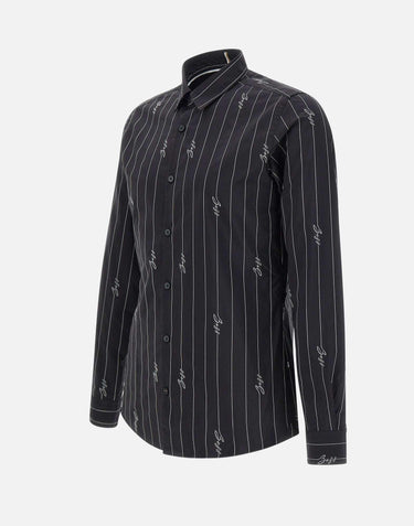 "C-Roan" camicia in cotone 50535411 001 BOSS 