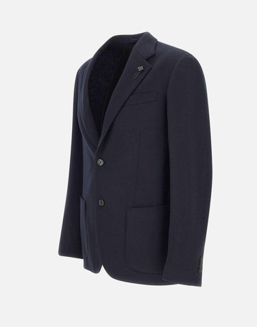 Blazer in lana e cashmere CN6202E AAIF65516850 LARDINI 