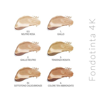 Fondotinta 4K n 0,5 QStudio MakeUP-R.P. 30ml QS40E 0.5 QSTUDIO MAKEUP-RP 