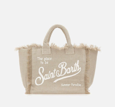 Borsa a mano "Vanity Linen" VANI022 01139L MC2 SAINT BARTH 