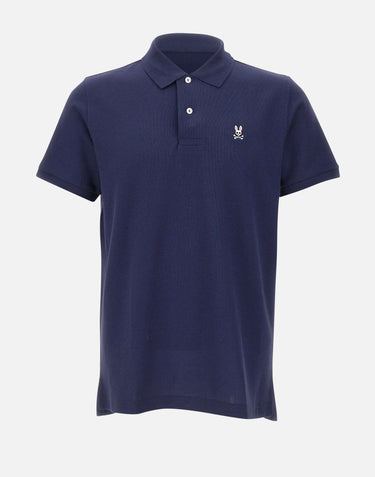 Polo classica in piqué B6K001CRPC EVB PSYCHO BUNNY 