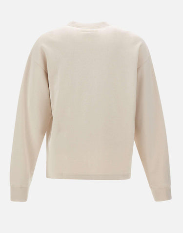 Felpa con stampa logo SH0GU0044 M25014103 MM6 MAISON MARGIELA 