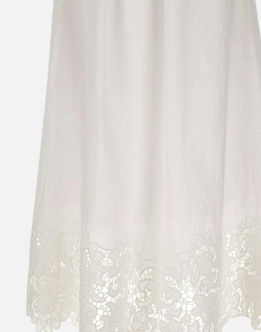 Abito bustier in tela di lino 2616221012600 002 MAX MARA STUDIO 