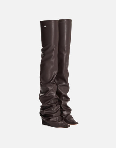 Stivali thigh high ''Robin OTK'' 251WSH00872 PUR003AA064 THE ATTICO 