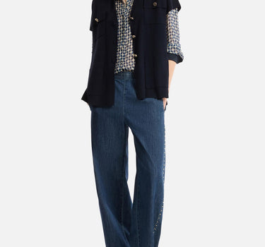 Cardigan in viscosa M420Z000548N 034 ELENA MIRO' 