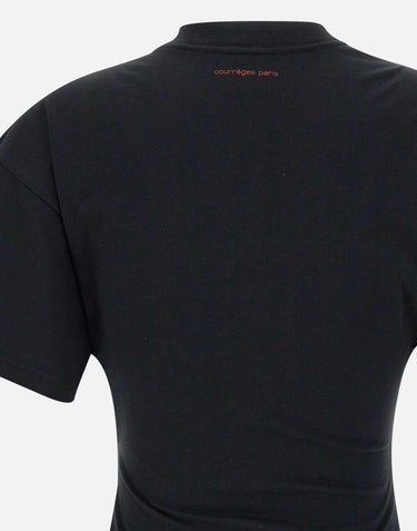 T-shirt  in cotone 125JTS168JS0112 B087 COURREGES 