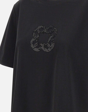 T-shirt in jersey di cotone G270Z000407N 033 ELENA MIRO' 