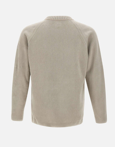Maglia in ciniglia di cotone 20CMKN117A 005687G904 C.P. COMPANY 