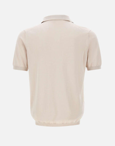 Polo in misto seta e cotone 300423 060 KANGRA 