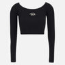 Top "M-Vera-Ls" in jersey di viscosa A14189 0DLAX9XX DIESEL 
