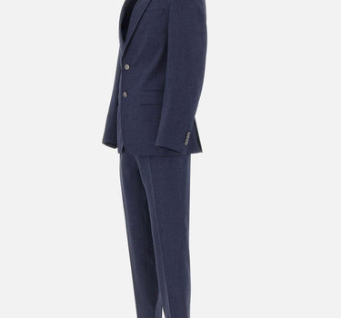 Abito slim fit con micromotivo 50561834 404 BOSS 