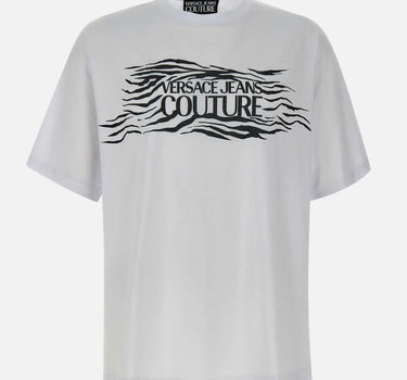 T-shirt  "Zebra" 78GAH6L1 J0001003 VERSACE JEANS COUTURE 
