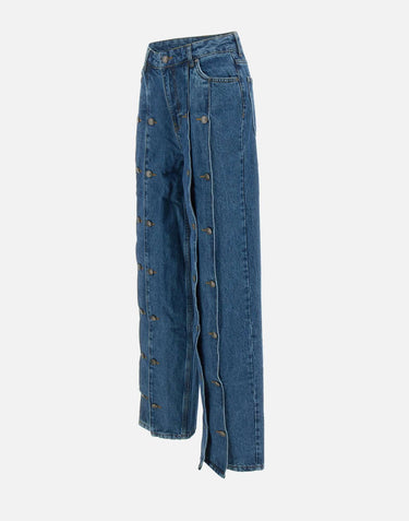 "Button detail wide jeans" 114073 1602 ROTATE BIRGER CHRISTENSEN 