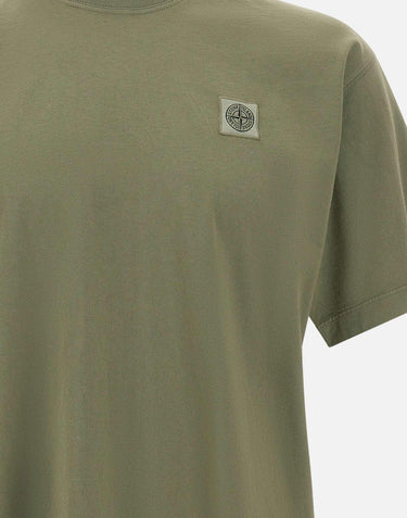 T-shirt in jersey di cotone biologico pettinato 2100030S0115 V005G STONE ISLAND 