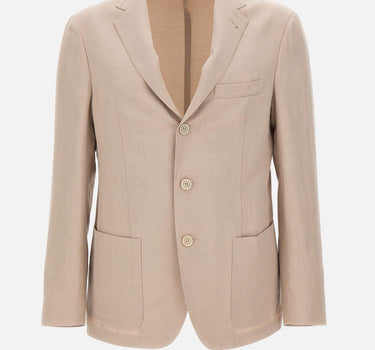 Blazer in misto lyocell e lino M75GIAK09 TES0M11626 ELEVENTY 