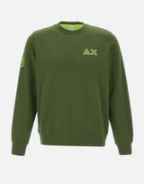 "Fluo fleece sweatshirt" F35115 37 SUN68 
