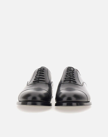 Stringate "Oxford" in pelle 171U03823 NERO BARRETT 