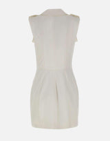 Abito in gabardina di cotone con tasconi AB92861E3 360 ELISABETTA FRANCHI 