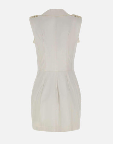 Abito in gabardina di cotone con tasconi AB92861E3 360 ELISABETTA FRANCHI 