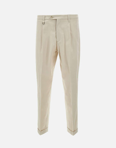 Pantaloni "Chino" in cotone stretch B062 00841342 PAOLO PECORA 