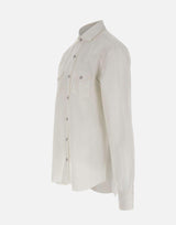 Camicia in misto cotone con taschini WSU02P2054260U 0001 BARBA 